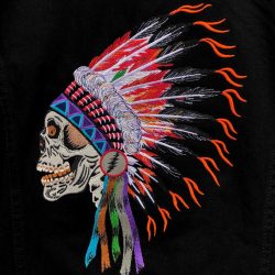 1990 Spring Tour Levi's Rinsed Black Trucker