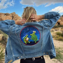 And I Know We'll Be There Soon Levi's Denim Jacket
