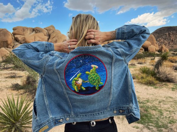 And I Know We'll Be There Soon Levi's Denim Jacket