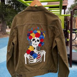 Army Canvas Rainwater Roses Levi's Trucker