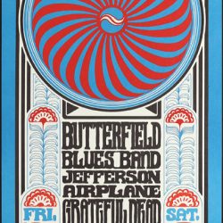 BG # 30-2 Butterfield Blues Band Fillmore Poster BG30