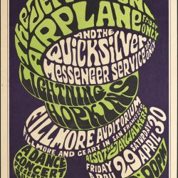 BG # 4-1 Jefferson Airplane Fillmore Poster BG4