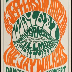 BG # 5-1 Jefferson Airplane Fillmore Poster BG5