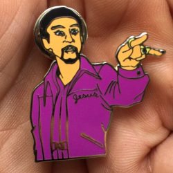 Big Lebowski "Nobody F****s With The Jesus !" Lapel Pin