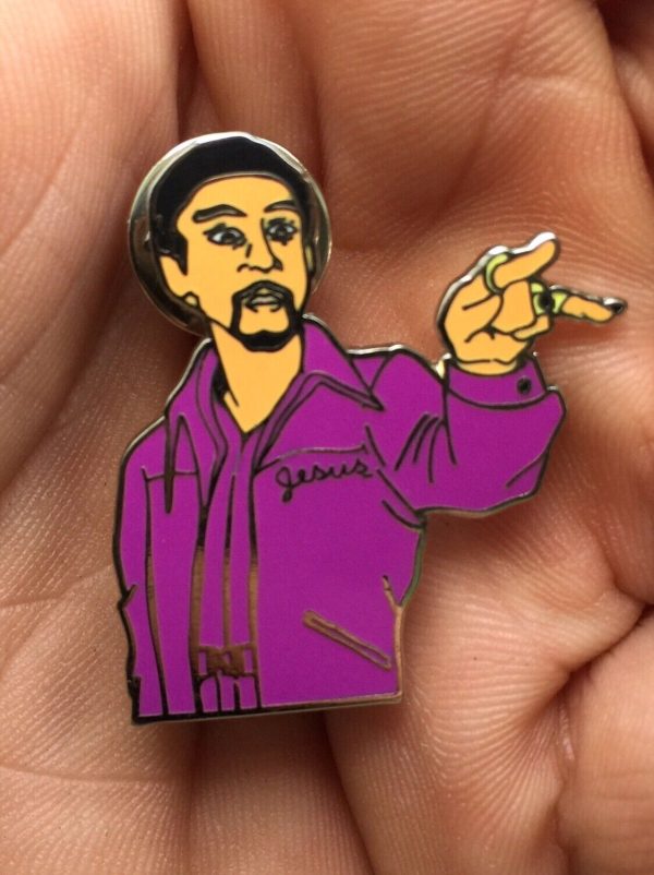 Big Lebowski "Nobody F****s With The Jesus !" Lapel Pin