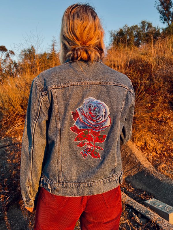 Blue Rose Levi's Stonewash Denim Trucker