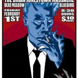 Brian Jonestown Massacre Nebula Concert Poster Los Angeles 2002 Brian Ewing Artist Proof