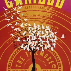 Caribou Concert Poster 2015 F-1320 Fillmore