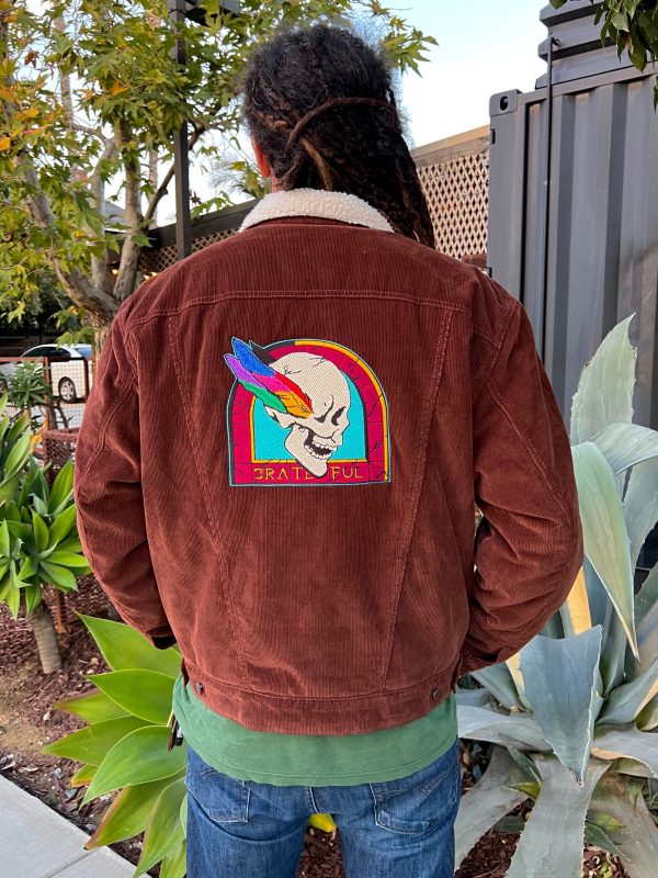 Chestnut Cord Wrangler Plume Jacket