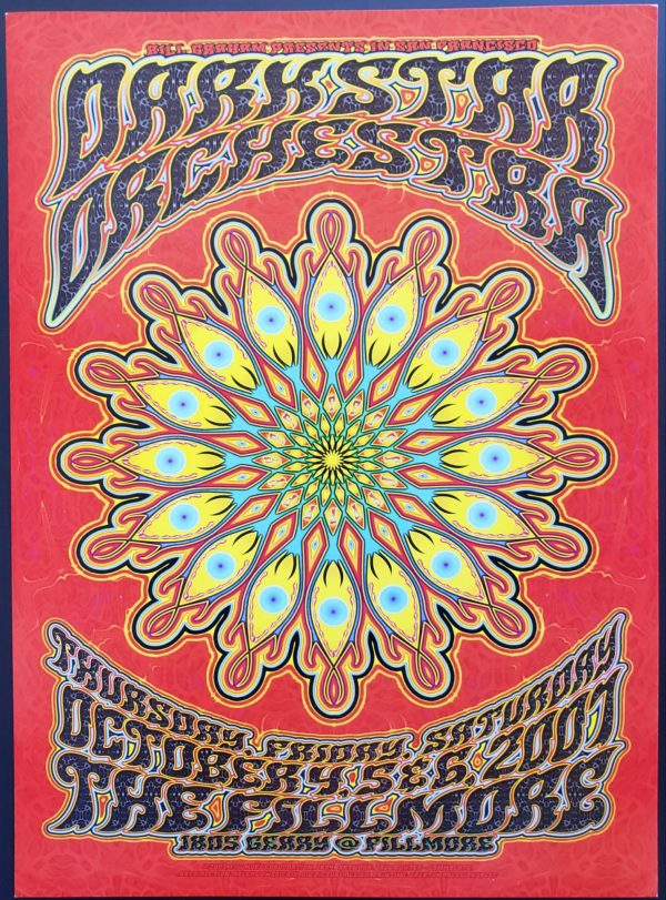 Darkstar Orchestra Concert Poster 2007 F-894 Fillmore