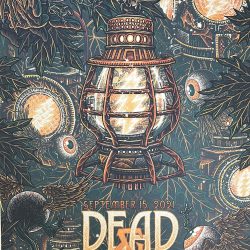 Dead & Company - 2021 Luke Martin poster Noblesville, IN AP