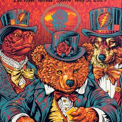 Dead & Company - 2024 Todd Slater Poster Las Vegas, NV The Sphere AP