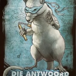 Die Antwoord Concert Poster 2014 F-1275 Fillmore