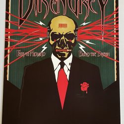 Dir En Grey Concert Poster 2007 F-844 Fillmore