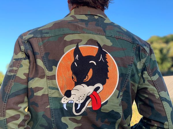 Doug Irwin Wolf Levi's Camo Trucker