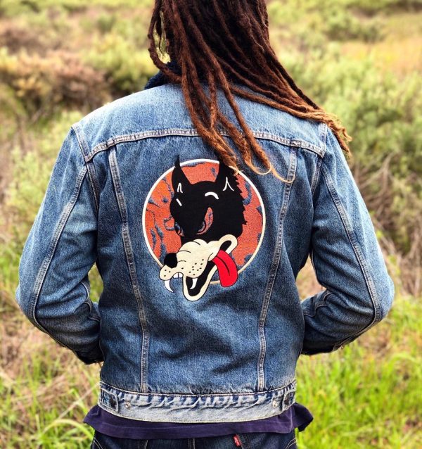 Doug Irwin Wolf Levi's Dungaree Trucker