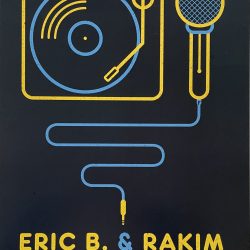Eric B. & Rakim Concert Poster 2018 F-1575 Fillmore