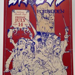 Exodus Concert Poster 1989 F-110 Fillmore