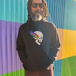 Flying Skull Grateful Hoodie