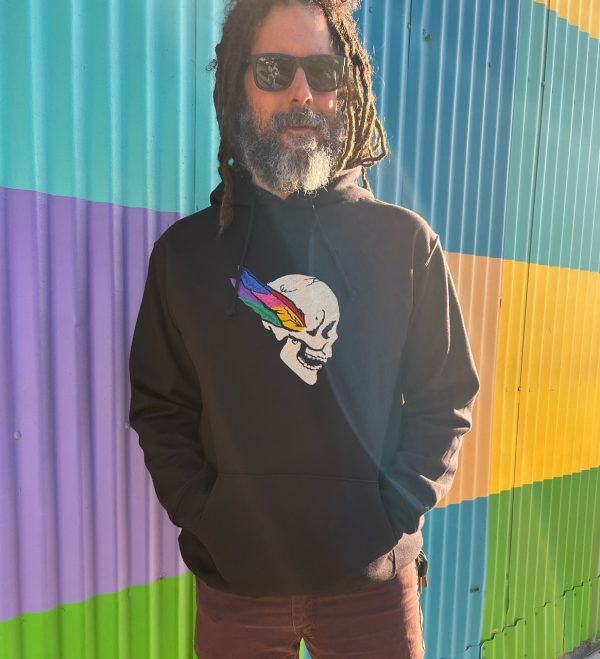Flying Skull Grateful Hoodie