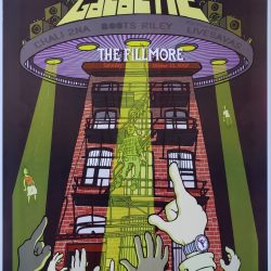 Galactic Concert Poster 2007 F-897 Fillmore