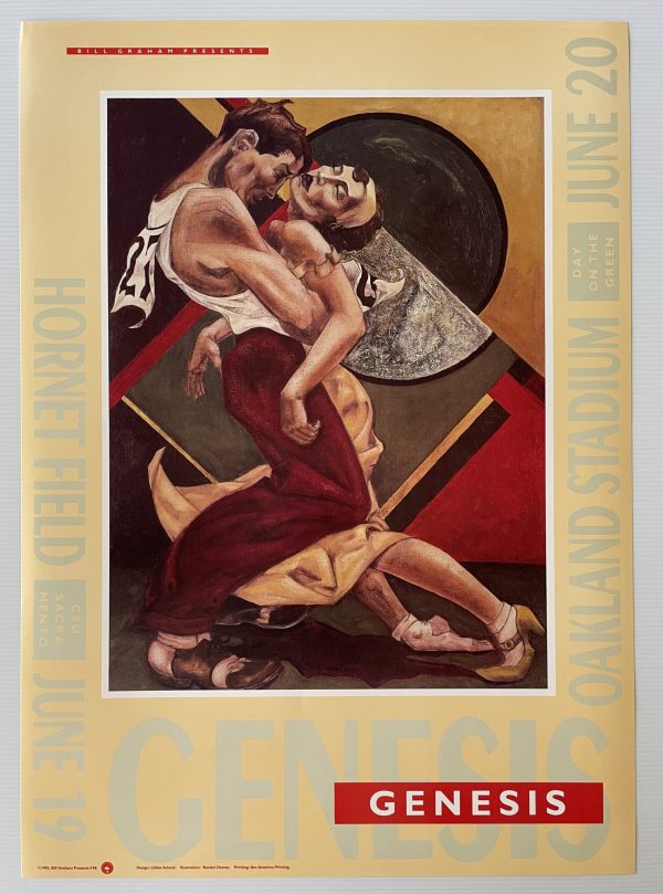 Genesis Concert Poster 1992 BGP-58