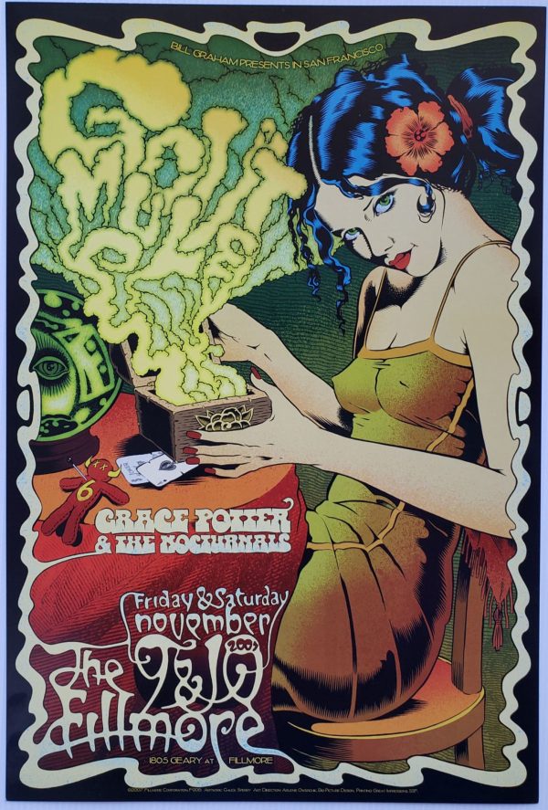 Gov't Mule Concert Poster 2007 F-906 Fillmore