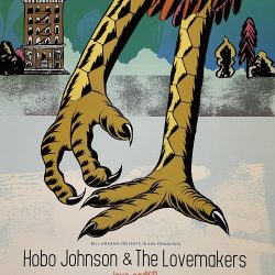 Hobo Johnson & The Lovemakers Concert Poster 2018 F-1605 Fillmore