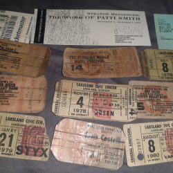 HUGE Lifetime Collection of Concert Ticket Stubs VIP AUTOGRAPHED Signed L@@K FS