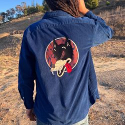 'Jackson Levi's Wolfie Blues Worker Overshirt