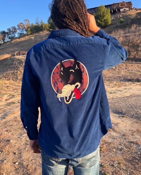 'Jackson Levi's Wolfie Blues Worker Overshirt