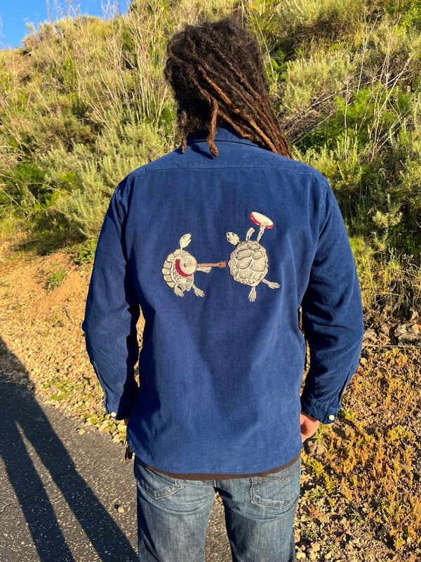 Jackson Levi's Worker Corduroy Turtle Skeletons