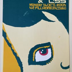 Ladytron Concert Poster 2006 F-815 Fillmore