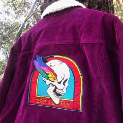 Levi's Burgundy Wine Corduroy Plume Jacket