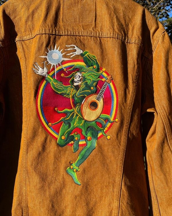 Levi's Dancing Jester Caramel Trucker