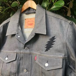 Levi's Silver Lining Stone Raw Denim Jacket