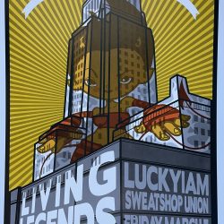 Living Legends Concert Poster 2008 F-921 Fillmore