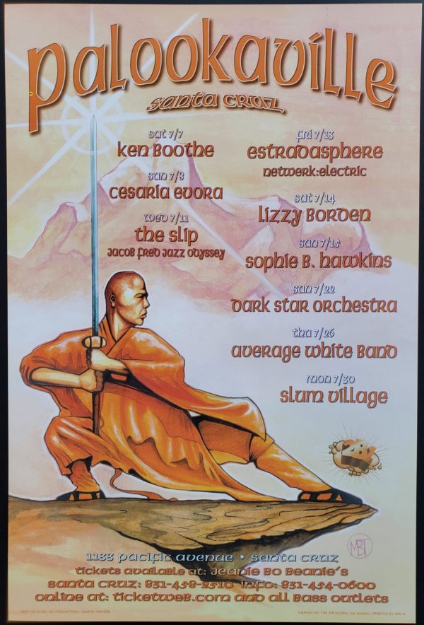 Lizzy Borden Concert Poster 2001 Palookaville MHP-125