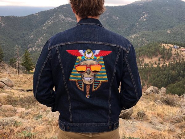 Shure x Wovenfree Pharaoh Indigo Trucker