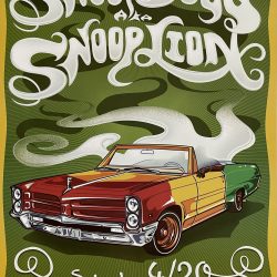 Snoop Dogg Concert Poster 2013 F-1215 Fillmore