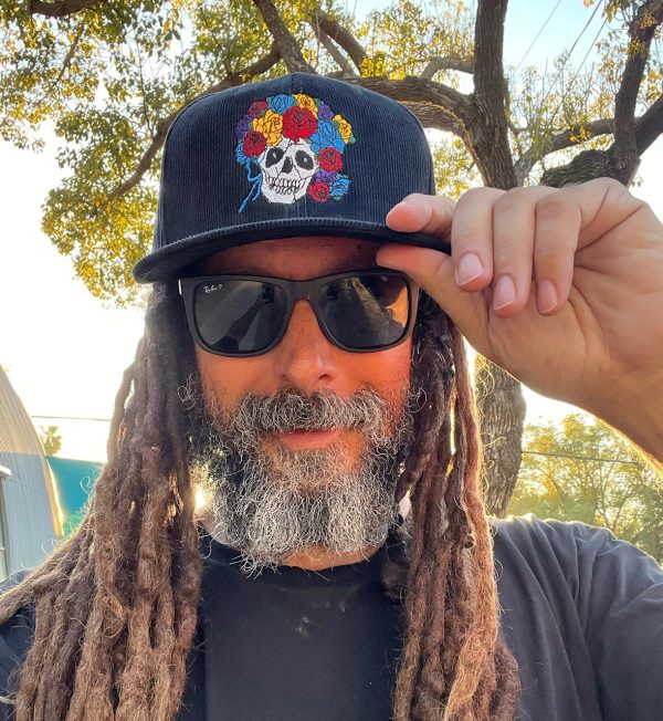 Sold Out. Rainwater Skull & Roses Corduroy