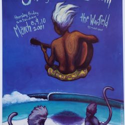 String Cheese Incident Concert Poster 2001 BGP-255 Warfield