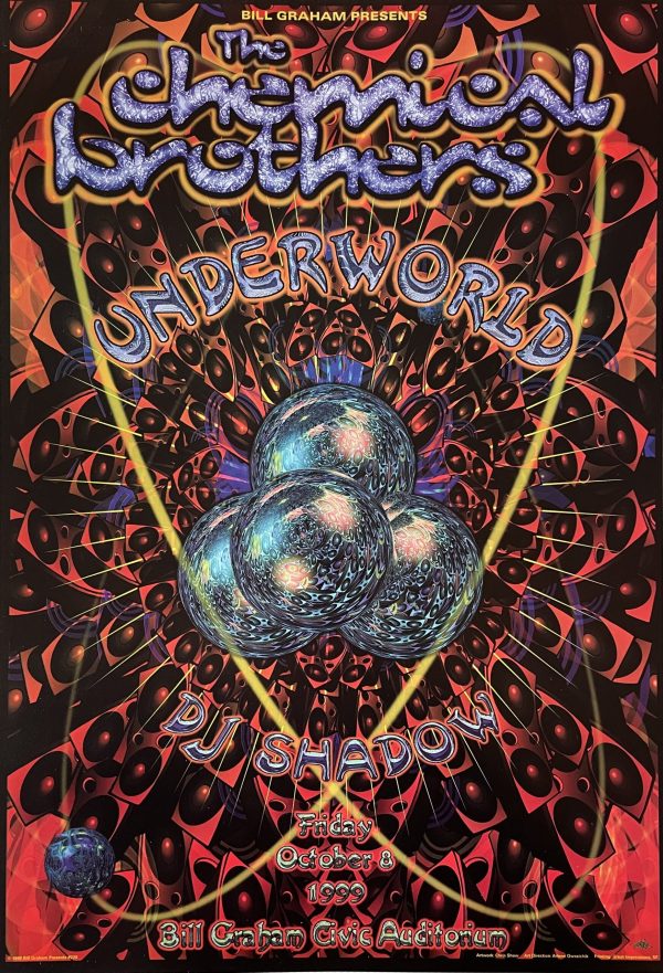 The Chemical Brothers Concert Poster 1999 BGP-220