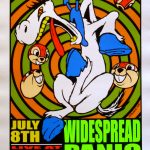Widespread Panic Concert Poster Houston 2000