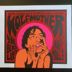 Wolfmother Concert Poster 2006 Justin Hampton A/P