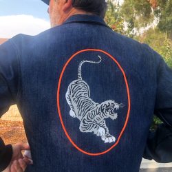Wovenfree Custom Shop Indigo Letterman