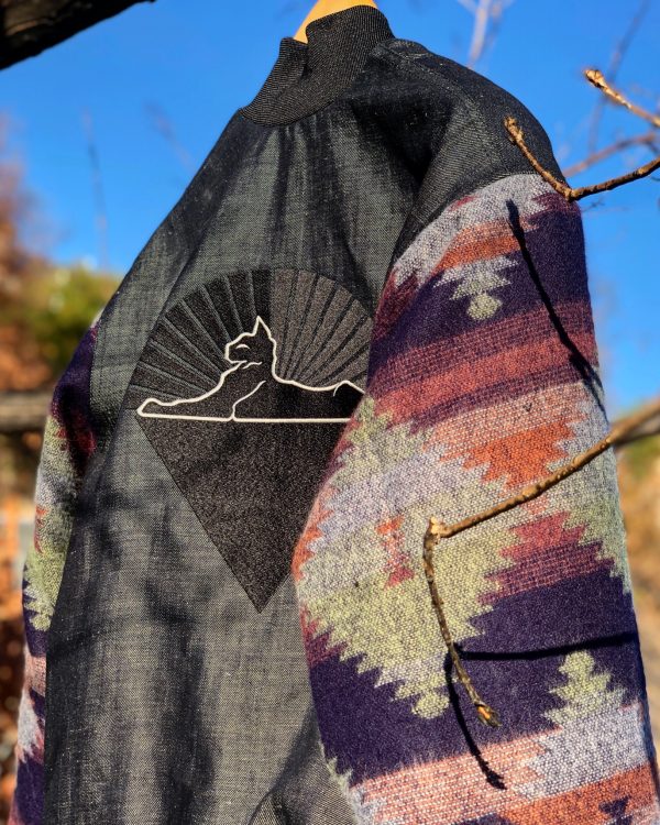 Wovenfree Native Letterman Coat