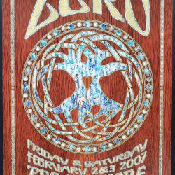 Zero Concert Poster 2007 F-839 Fillmore