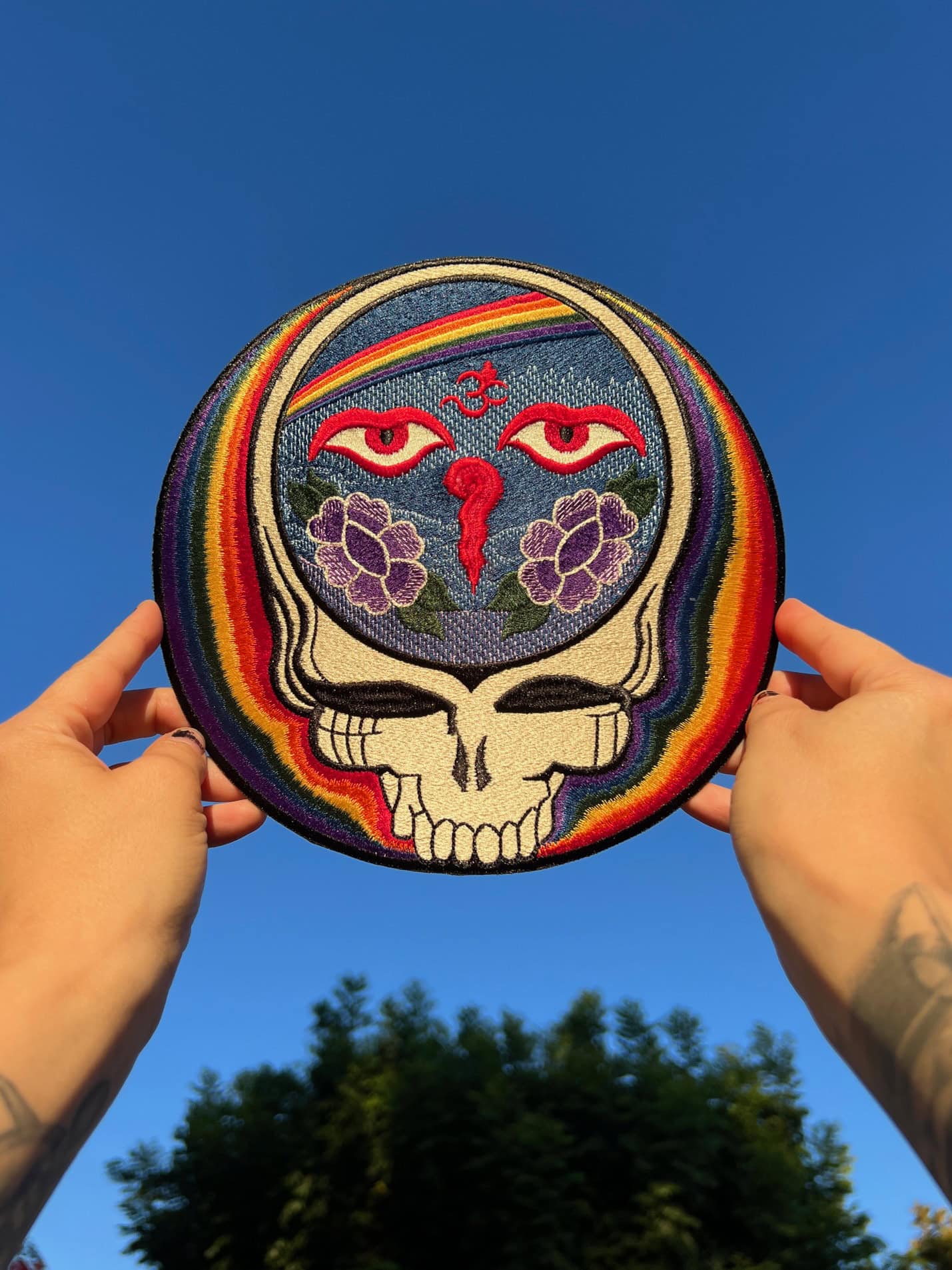 '1 Left. Save Your Face Embroidery