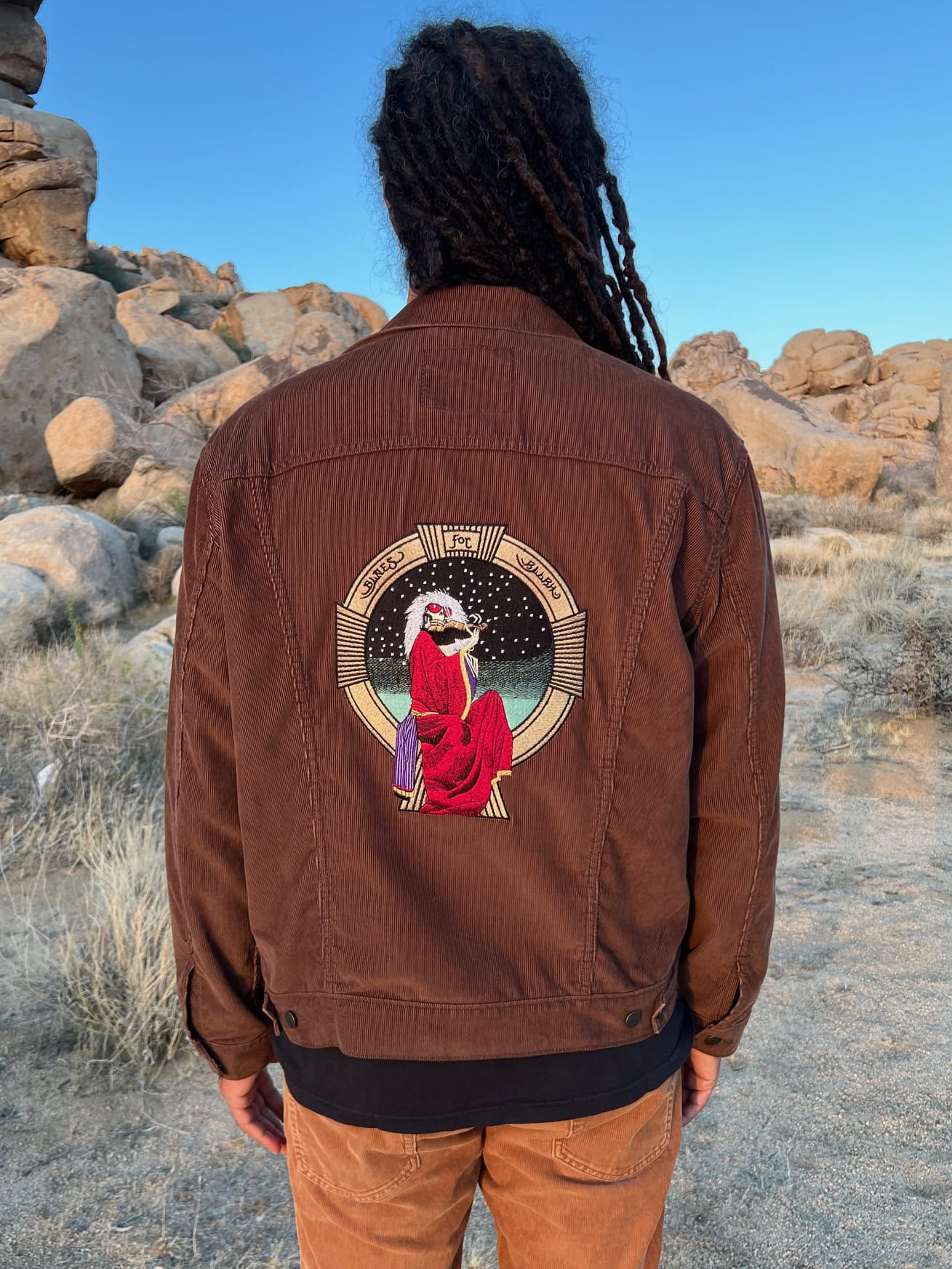 'Levi's Fiddler Coffee Corduroy Trucker